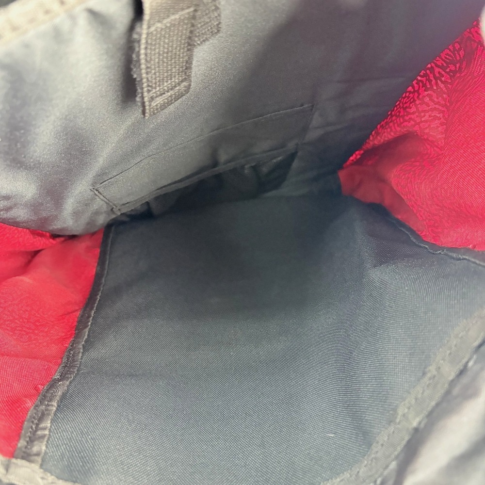 Nike Air Jordan Jumpman Top Loader Large Backpack-Black/Red Padded Straps/Back - Picture 3 of 9